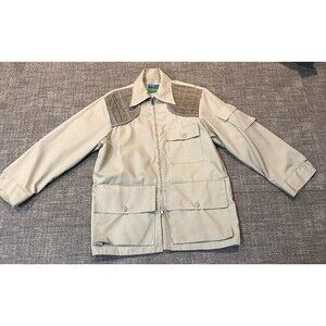 Foremost Penneys Jacket Men Large Tan Full Zip Jacket Outdoors
